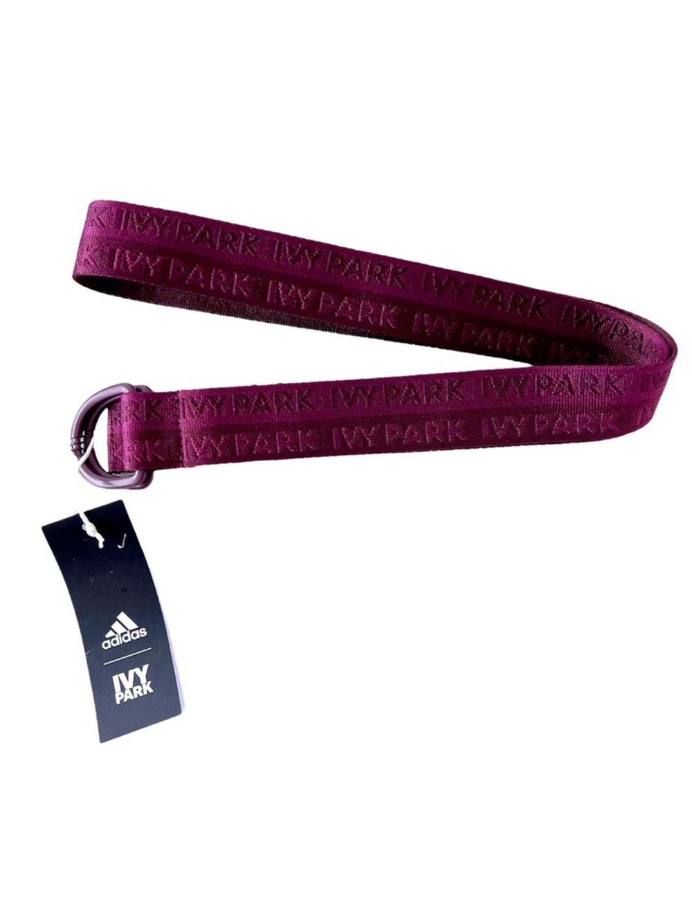 Adidas X IVY PARK Logo Belt Maroon Amazon Red